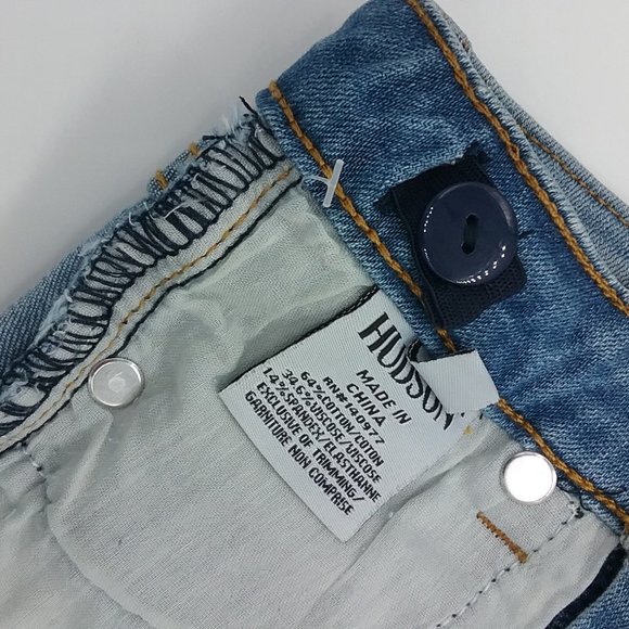 Hudson Flower Field Embroidered Denim Shorts - Picture 10 of 13